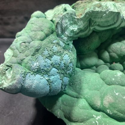 (LGM0175) Large Botryoidal Malachite Mineral Specimen From Congo Pie Darkstone - Image 3