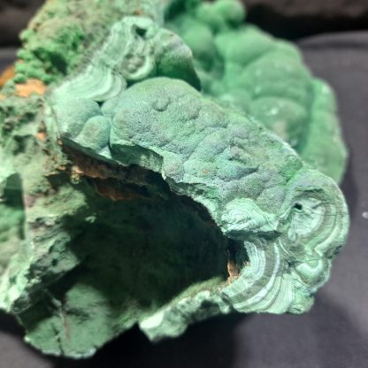 (LGM0175) Large Botryoidal Malachite Mineral Specimen From Congo Pie Darkstone - Image 7