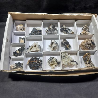 (WM04443) One Box Of 16 Aegerine/Feldspar Mineral Specimens From Malawi - Image 2