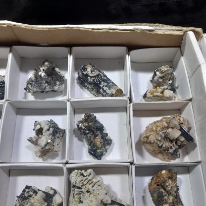 (WM04443) One Box Of 16 Aegerine/Feldspar Mineral Specimens From Malawi - Image 6