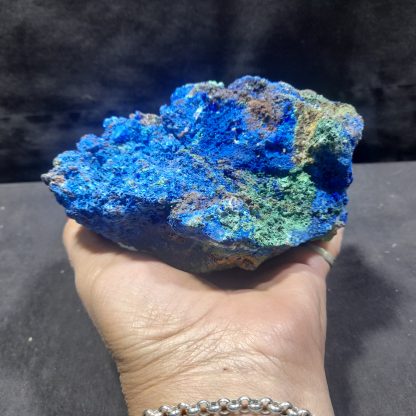 (LGM0181)  Azurite With Malachite Mineral Specimen From Congo    Brad Campbell - Image 7