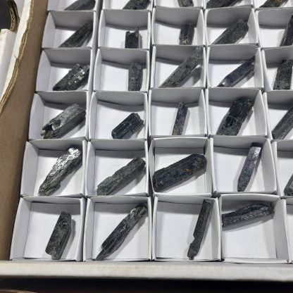(WM04468) One Box Of 88 Aegerine Mineral Specimens From Malawi Jason T - Image 4