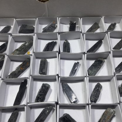 (WM04468) One Box Of 88 Aegerine Mineral Specimens From Malawi Jason T - Image 6