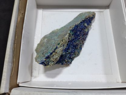 (WM04547) One Box Of 6 Azurite Mineral Specimens From Congo   Chip Fryer - Image 4