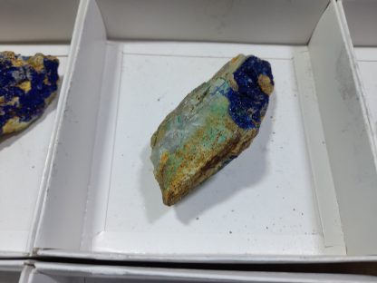 (WM04547) One Box Of 6 Azurite Mineral Specimens From Congo   Chip Fryer - Image 6