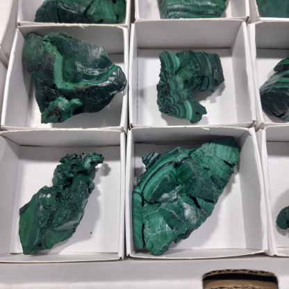 (WM04574) One Box Of 28 Botryoidal Malachite Mineral Specimens From Congo - Image 6