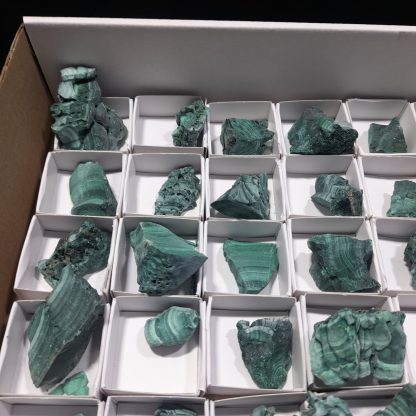 (WM04569) One Box Of 88 Botryoidal Malachite Mineral Specimens From Congo   Amy Dumond - Image 3