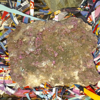 (WM04652) One Box Of 1 Colbaltion Calcite And 3 Azurite/Malachite Mineral Specimens From Congo (Steven Girdley) - Image 4