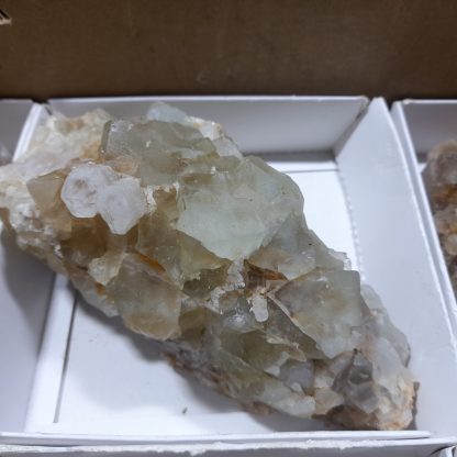 (WM04679) One Box Of 6 Fluorite Mineral Specimens From Richtersveld - Image 4