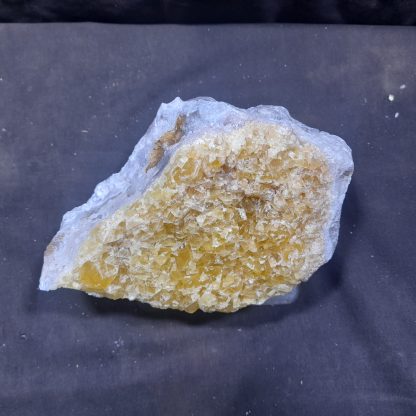 (LGM0190) Yellow Fluorite Mineral Specimen From Erongo, Namibia    Terry Landrum - Image 5