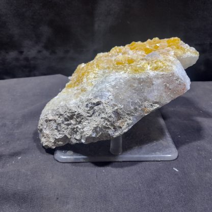 (LGM0194) Yellow Fluorite Mineral Specimen From Erongo, Namibia - Image 2