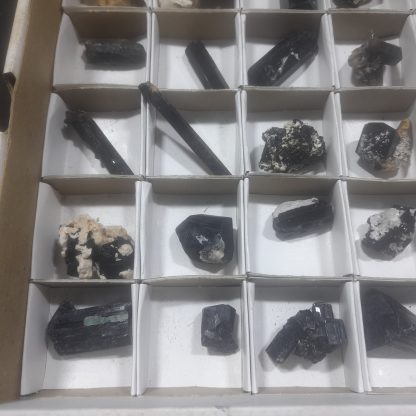 (WM04699) One Box Of 35 Tourmaline Mineral Specimens From Namibia   Jason Tomporowski - Image 5