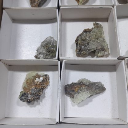 (WM04701) One Box Of 12 Hyline Opal/Black Tourmaline Mineral Specimens From Namibia    Joe Funson - Image 4