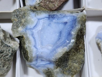 (WM04720) One Box 6 of Blue Lace Agate from Malawi    Carol Freeman - Image 4
