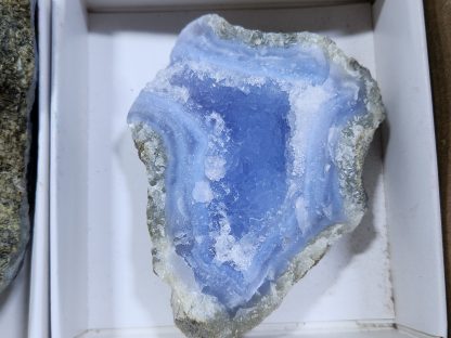 (WM04720) One Box 6 of Blue Lace Agate from Malawi    Carol Freeman - Image 5