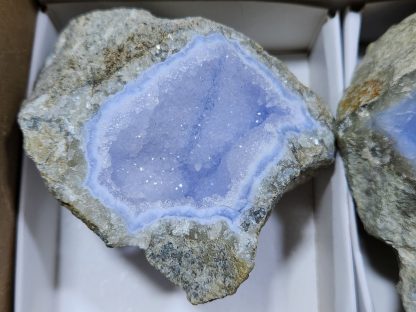 (WM04720) One Box 6 of Blue Lace Agate from Malawi    Carol Freeman - Image 8
