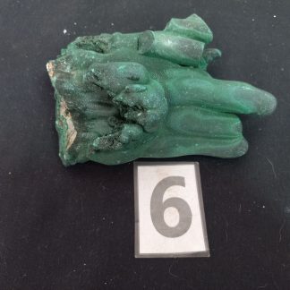 Malachite Stalactite Mineral Specimens From Conco Piece 6 Jose Pena