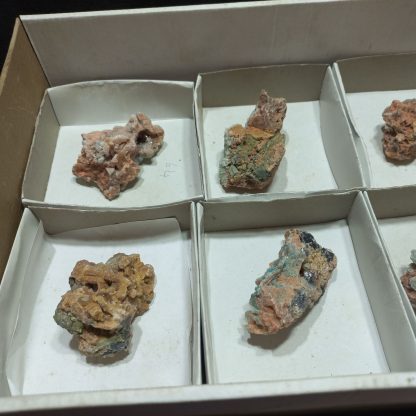 (WM05009) One Box Of 6 Aragonite Mineral Specimens - Image 3