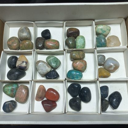 (WM04974) One Box Of 39 Assorted Tumbled Stone - Image 2
