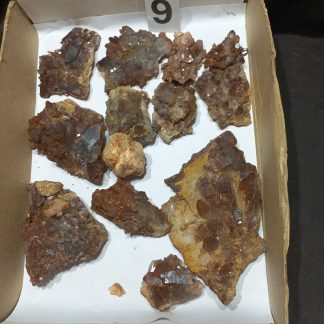 Haematite Included Smoky Quartz Crystals From Orange River BS9 Alli Bolla