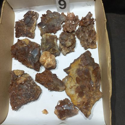Haematite Included Smoky Quartz Crystals From Orange River BS9 Alli Bolla