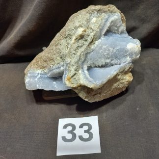 Blue Lace Agate From Malawi Piece 33 Chip Fryer