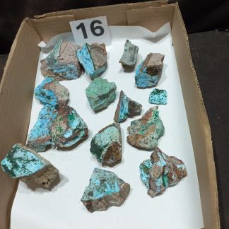 Quartz Chrysocolla  Mineral Specimens Michaela Briggs BS 16