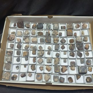 (WM05030) One Box Of 88 Devil's Dice Mineral Specimens From Northern Cape