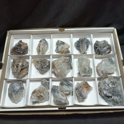 (WM05017) One Box Of 15 Barite Mineral Specimens From Congo - Image 2
