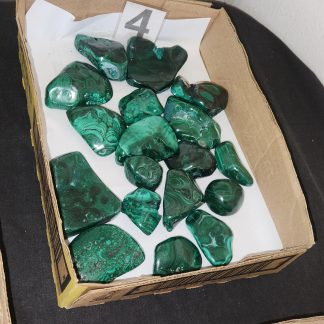 Polished Malachite from Congo   Lauren Thompson
