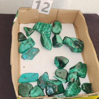Polished Malachite/Chrysocolla from Congo   Amy Simon