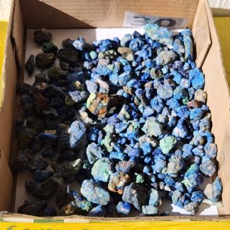 Azurite from Congo     Chip Fryer