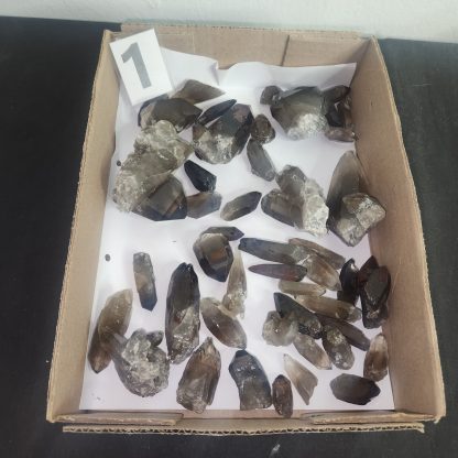 Smoky Quartz Crystals from Malawi    Alli Bollla