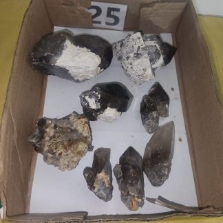 Smoky/Aegirine and Feldspar from Malawi     Amy Simon