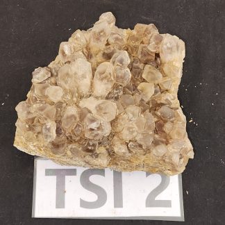 Smoky Phantom Quartz Crystal Cluster from Zambia    Soccer 360