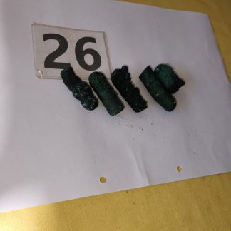 Unusual Malachite  (5) Stalactite from Congo    Amy Simon