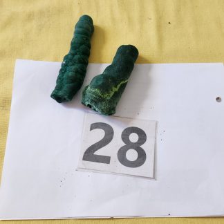Malachite Stalactite (2) From Congo    Tyler Smith