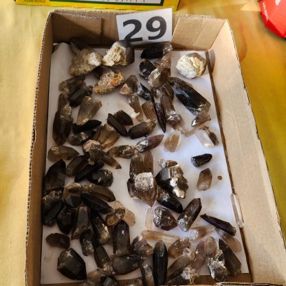 Smoky Quartz Crystals from Malawi   Alli Bolla