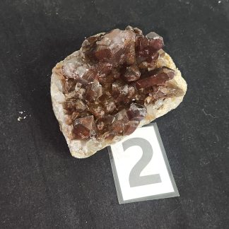 Haematite Quartz Crystal From Orange River    Amy Simon