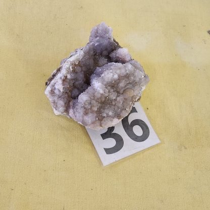 Smoky Quartz Crystal with Secondary Lavender Crystal growth from Orange River  Amy Simon