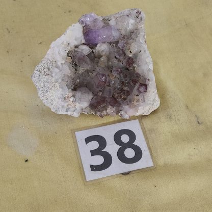 Specular Haematite Quartz Crystal Cluster from Orange River    Amy Simon