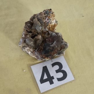 Smoky Quartz/Feldspar with Rutile from Erongo, Namibia   Tyler Smith