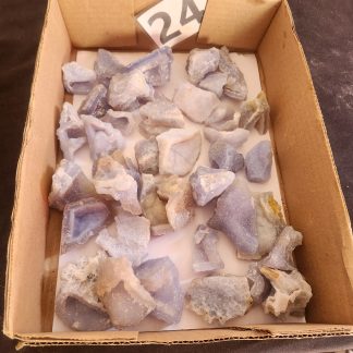 Blue Lace Agate from Malawi     Mystic Healing Stone
