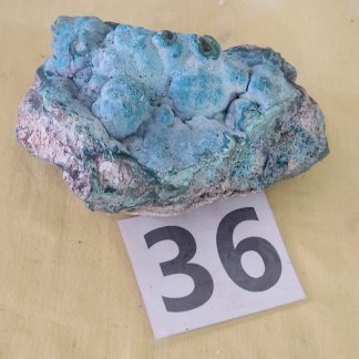 Botryoidal Chrysocolla from Congo    Mystic Healing Stone