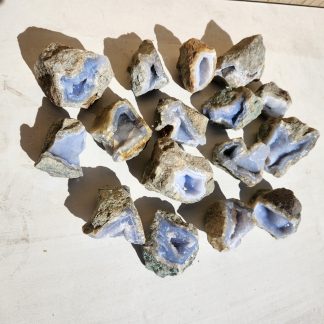 Blue Lace Agates from Malawi   Amy Simon    (Custom order 4 Kgs)