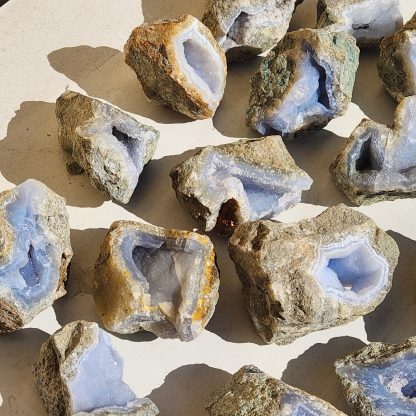 Blue Lace Agates from Malawi   Amy Simon    (Custom order 4 Kgs) - Image 2