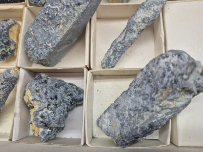 (WM05036) One Box Of 11 Foitite And Fluorite Mineral Specimens From Namibia - Image 5