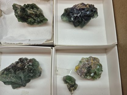 (WM05066) One Box Of 7 Fluorite Mineral Specimens From Okorusu  Namibia - Image 4