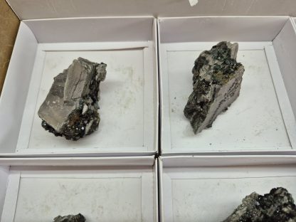 (WM05040) One Box Of 6 Libethenite Mineral Specimens From Congo - Image 3
