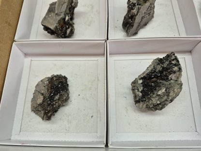 (WM05040) One Box Of 6 Libethenite Mineral Specimens From Congo - Image 4
